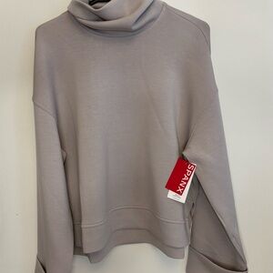 SPANX AirEssentials® Turtleneck Sweatshirt – Grey – Size M